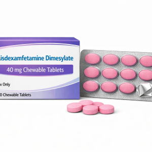 Lisdexamfetamine Dimesylate 40 mg (Chewable)